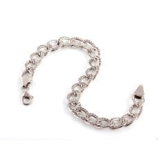 Unisex Gurmet Gümüş Bileklik