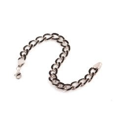 Unisex Gurmet Gümüş Bileklik