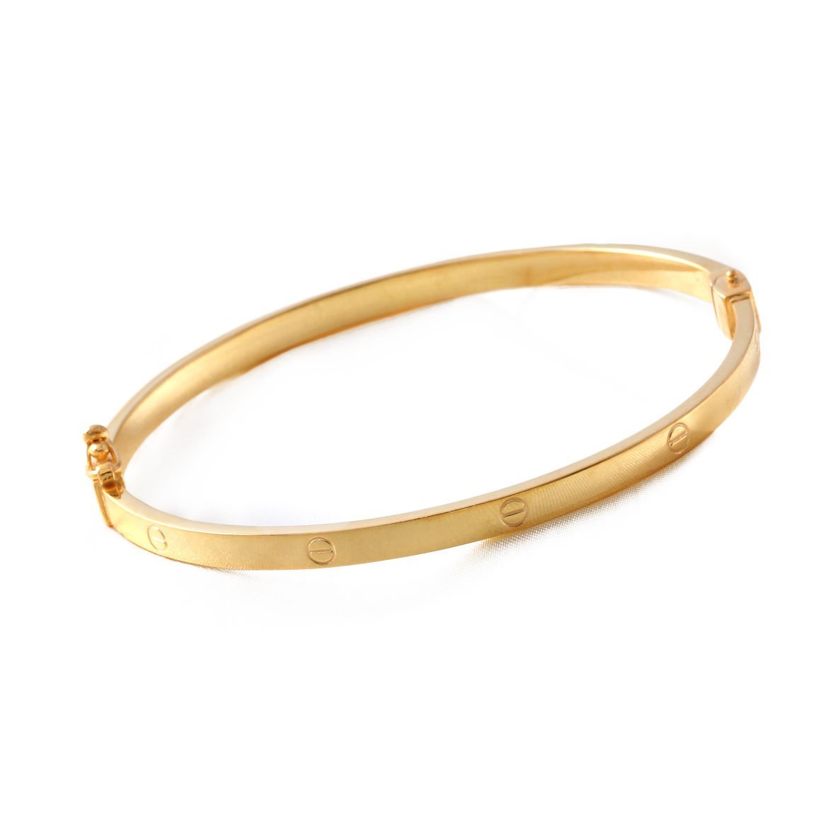 Cartier Model İnce Gümüş Bileklik