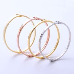 Cartier Model Gümüş Bileklik