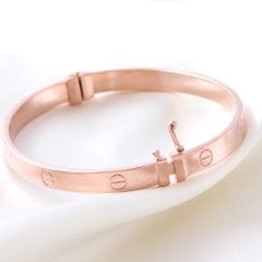 Cartier Model Gümüş Bileklik