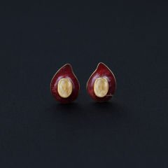 Tina Mineli Rutil Kuvars Küpe