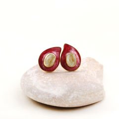 Tina Mineli Rutil Kuvars Küpe