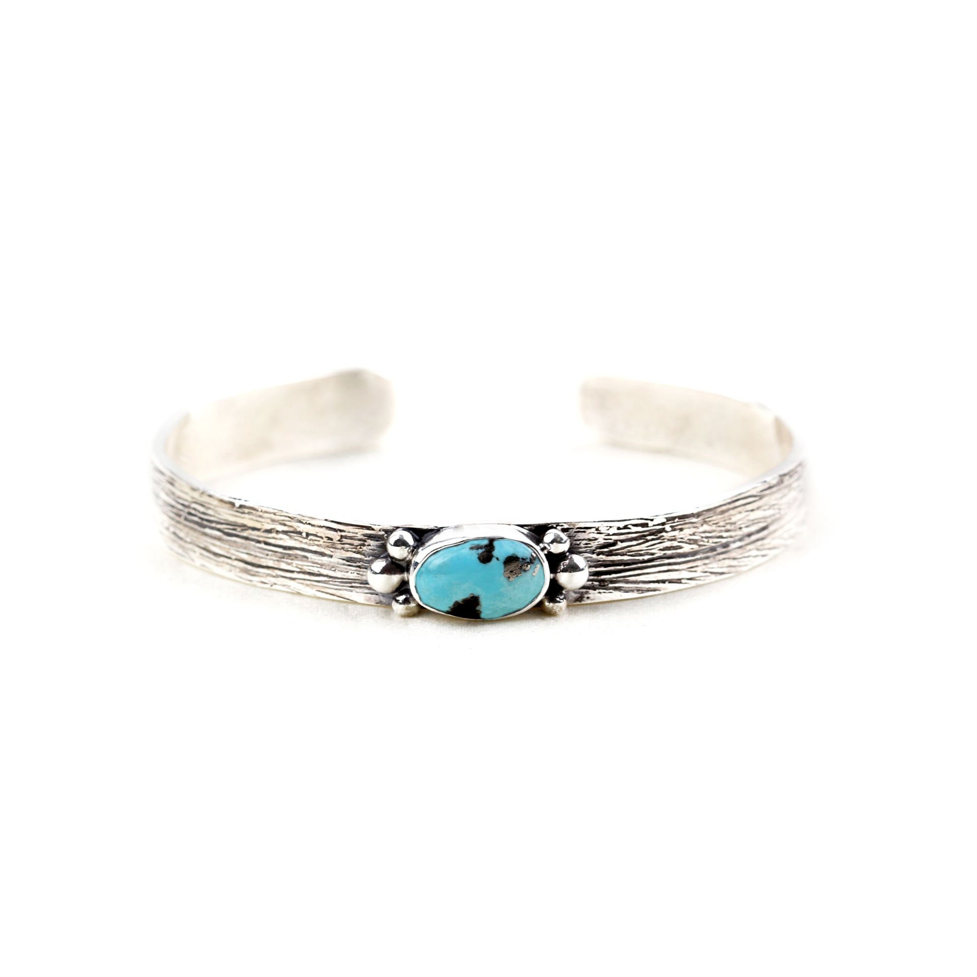 Ren Serisi Firuze Doğaltaşlı Gümüş Bileklik 3