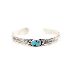 Ren Serisi Firuze Doğaltaşlı Gümüş Bileklik 3