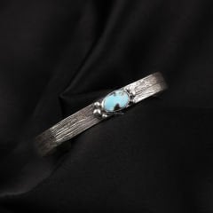 Ren Serisi Firuze Doğaltaşlı Gümüş Bileklik 3