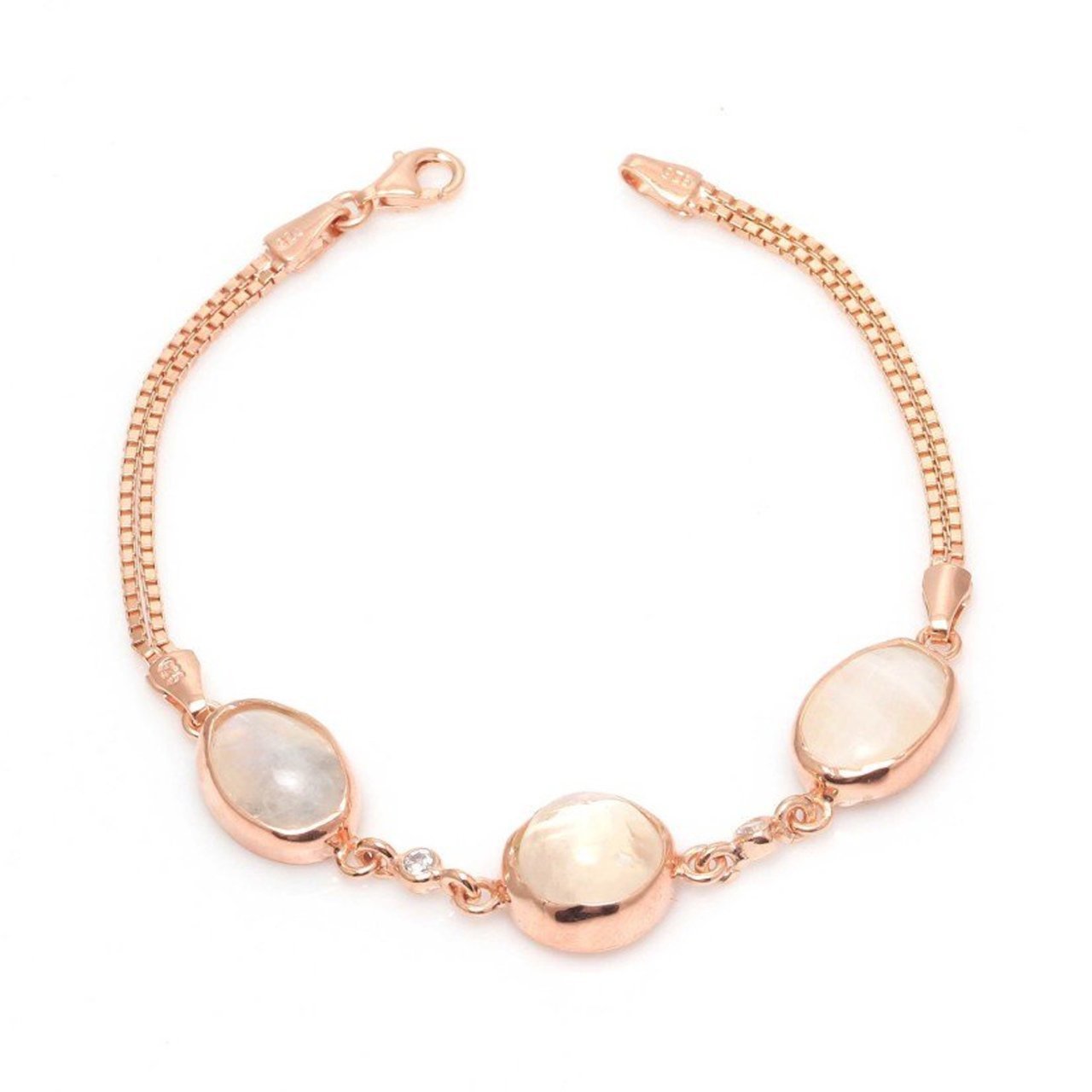 Aytaşı Doğaltaşlı Gümüş Bileklik