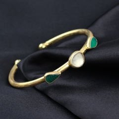 Lior Yeşil Ametist & Oniks Bileklik