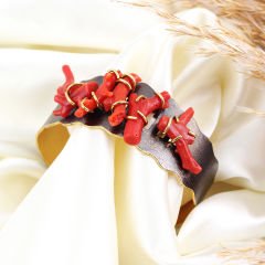 Özel Tasarım Mercan Gümüş Bileklik