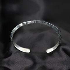 Vintage Model Gümüş Erkek Bileklik