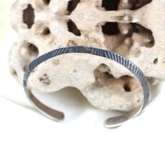 Vintage Model Gümüş Erkek Bileklik