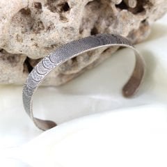 Vintage Model Gümüş Erkek Bileklik