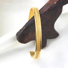 Örgü Model Erkek Gümüş Bileklik