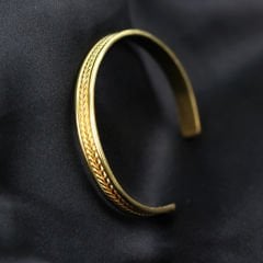 Örgü Model Erkek Gümüş Bileklik