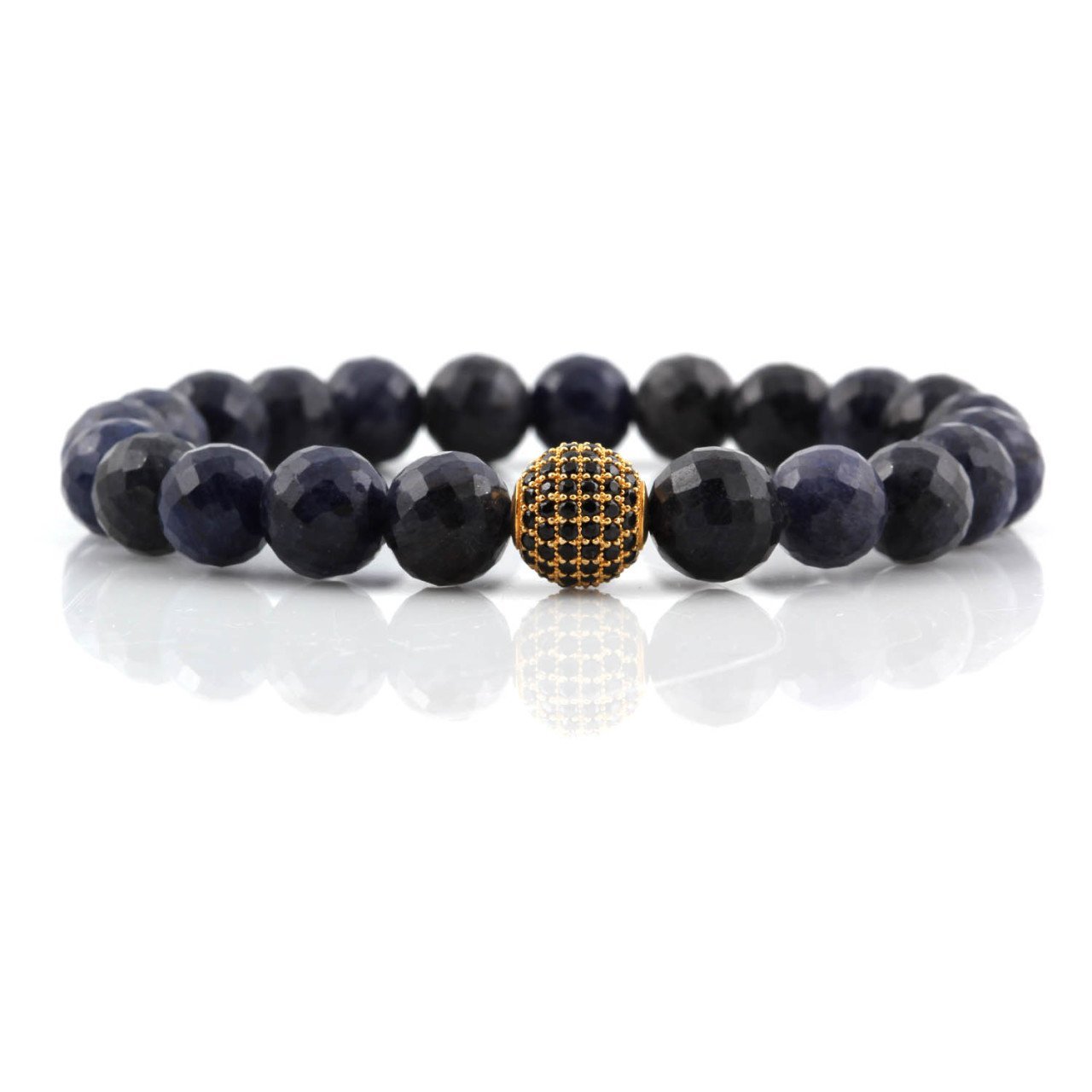 Safir Doğal Taşlı Bileklik