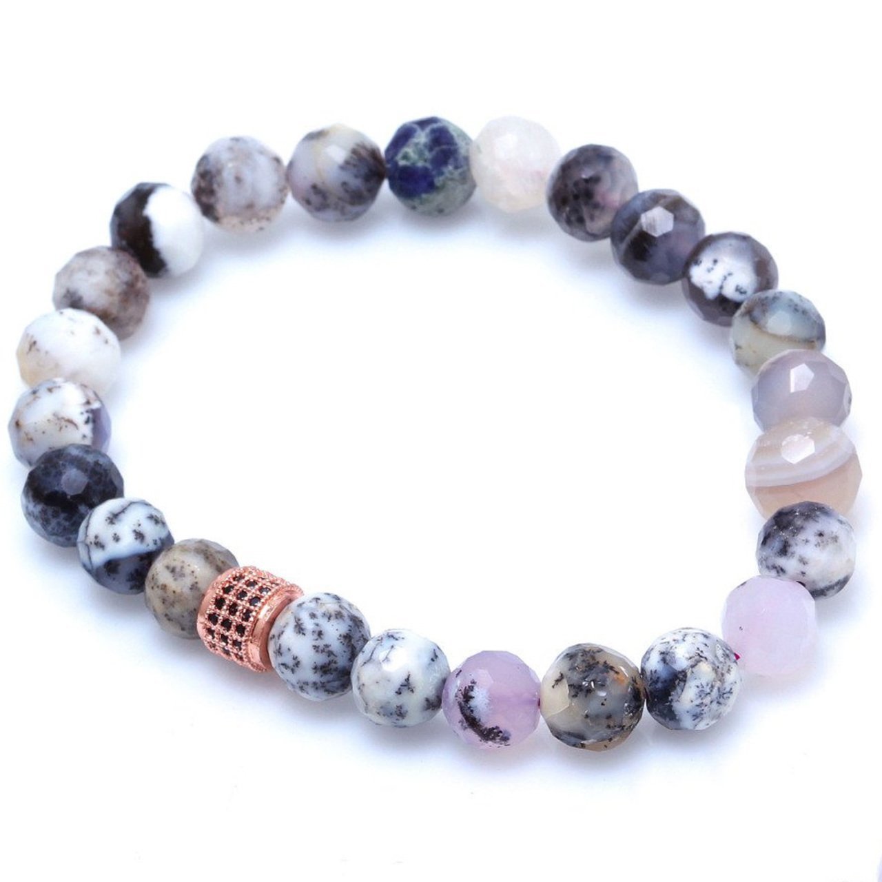 Dendrit Opal Doğal Taşlı Bileklik