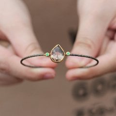 Dumanlı Kuvars Doğaltaşlı Kadın Bileklik