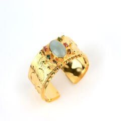 Gaia Seri Akuamarin & Turmalin Bileklik