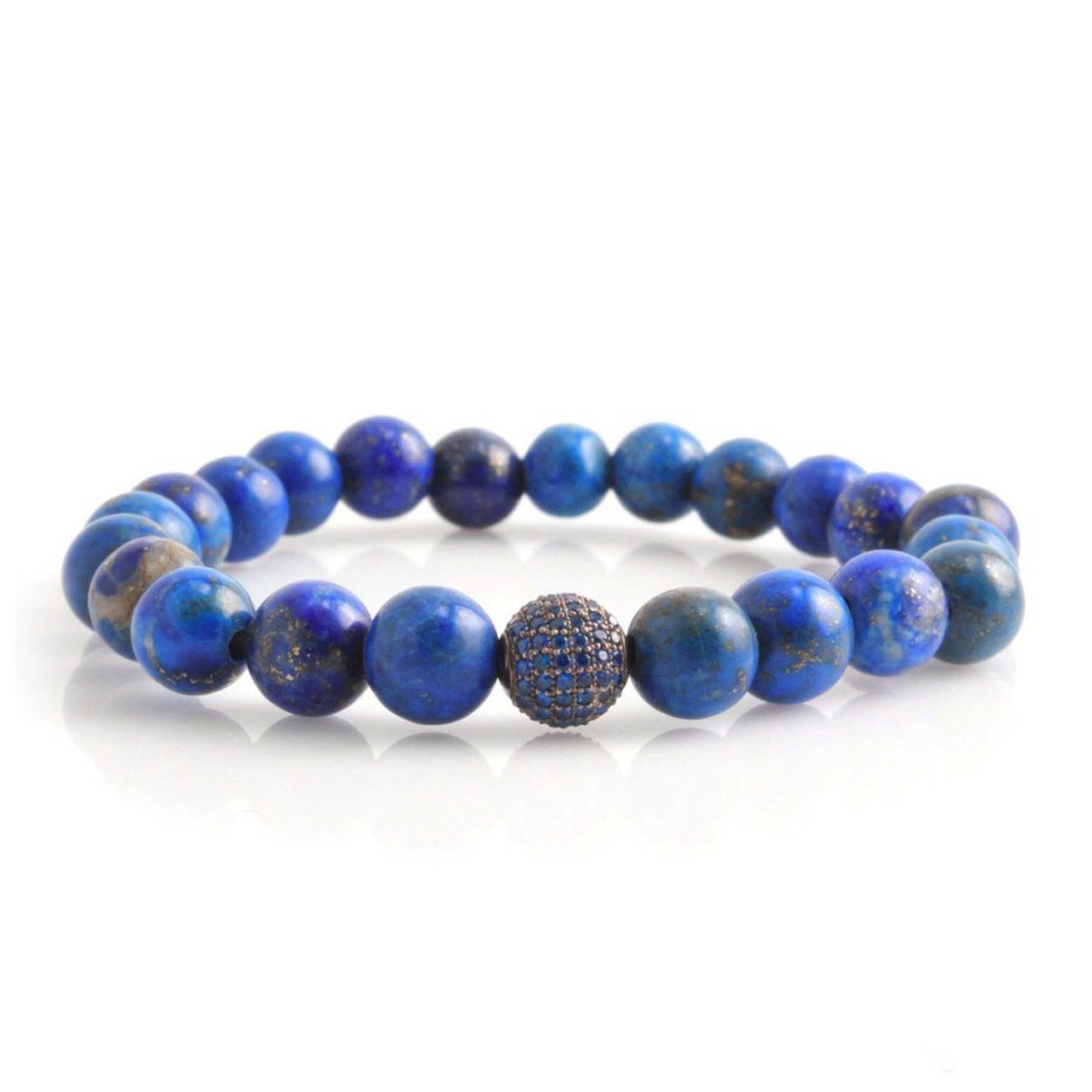 Lapis Lazuli Doğal Taşlı Bileklik