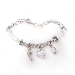 Charm Gümüş Bileklik
