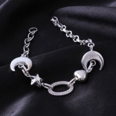 Charm Gümüş Bileklik