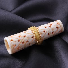 Sarı Safir Doğaltaşlı Tel Örme Yüzük