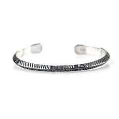 Vintage Model Gümüş Erkek Bileklik