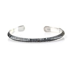 Vintage Model Gümüş Erkek Bileklik