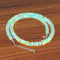 Opal Doğal Taşlı Kolye